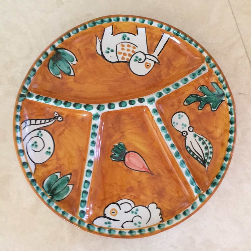 Italian appetizer plate